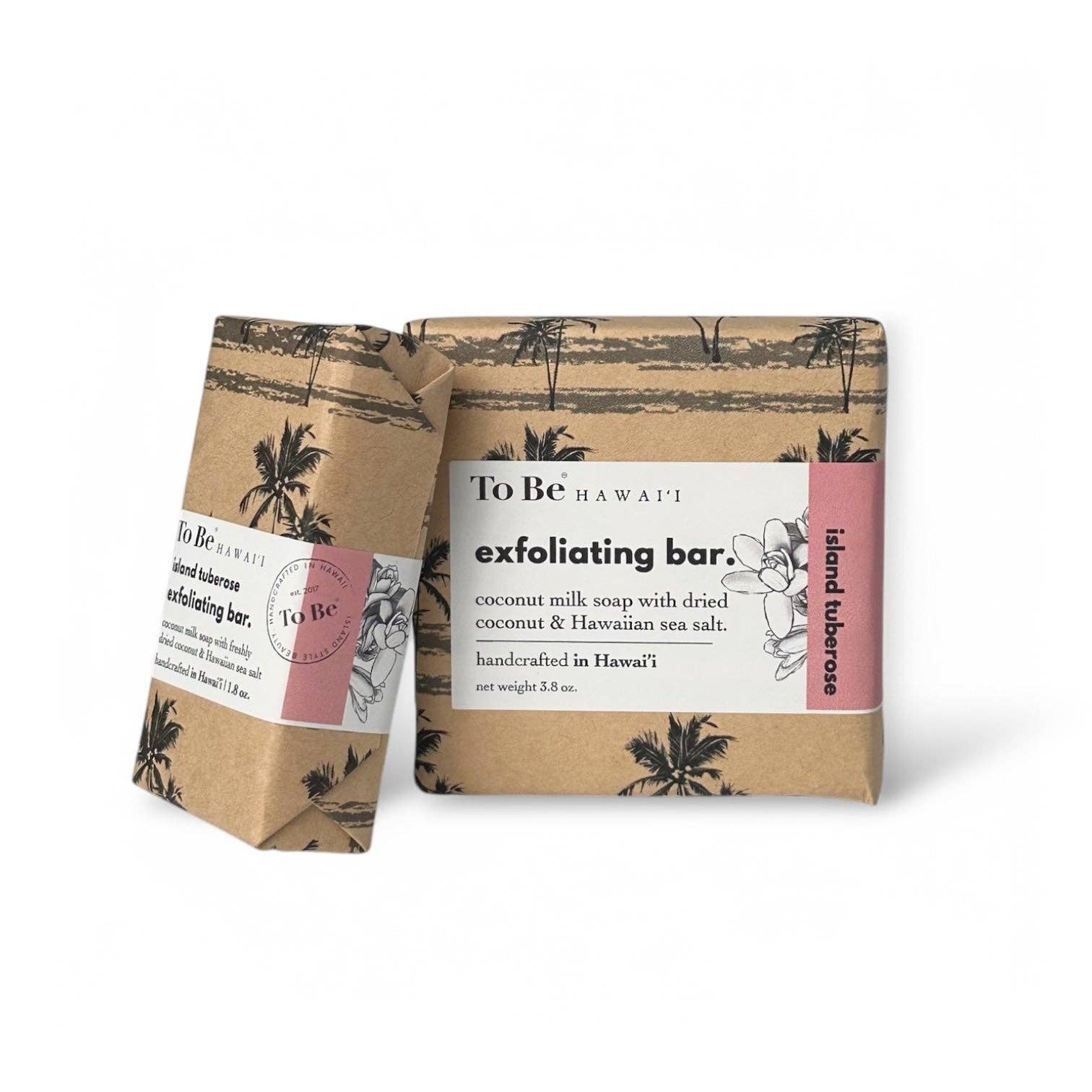 Island tuberose exfoliating bar.: Everyday Deluxe (3.8 oz)