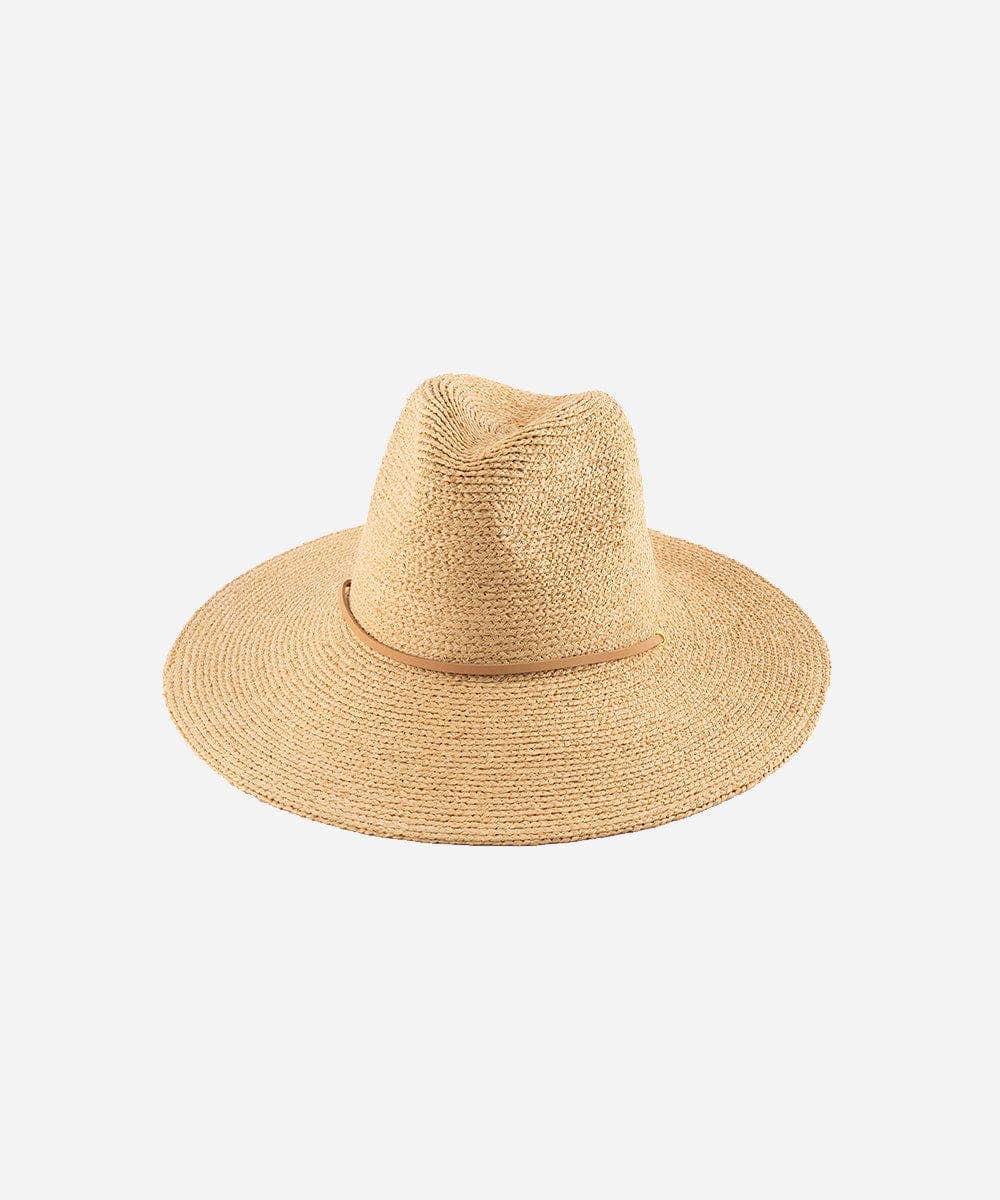 Ozzy Packable Straw Sun Hat: Natural / S/M 57