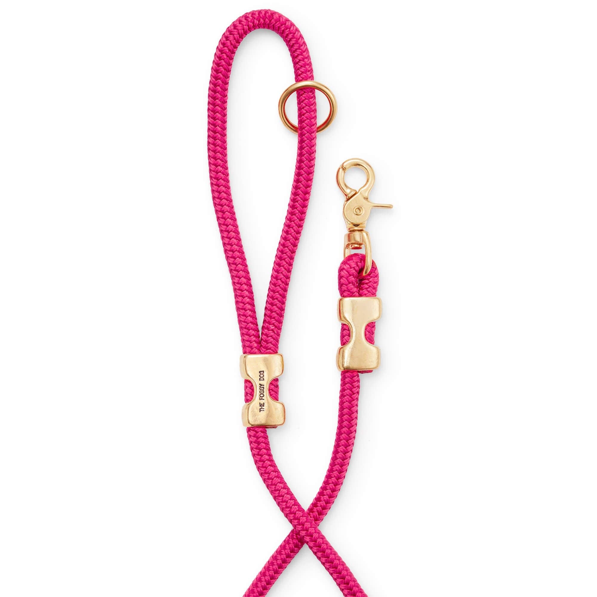 Hot Pink Marine Rope Dog Leash: Standard 5 feet