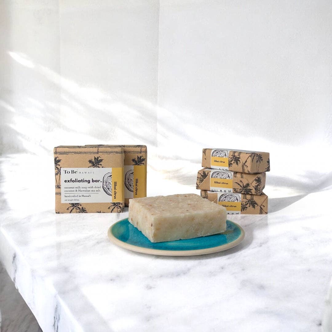 Lilikoi citrus exfoliating bar.: Everyday Deluxe (3.8 oz)