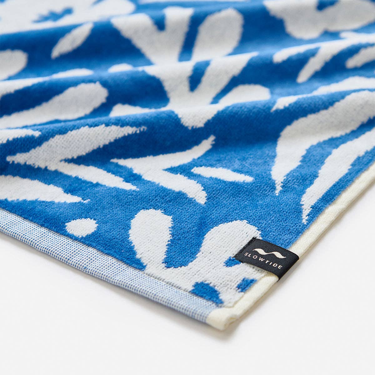 Sunny Premium Woven Towel - Dusty Blue