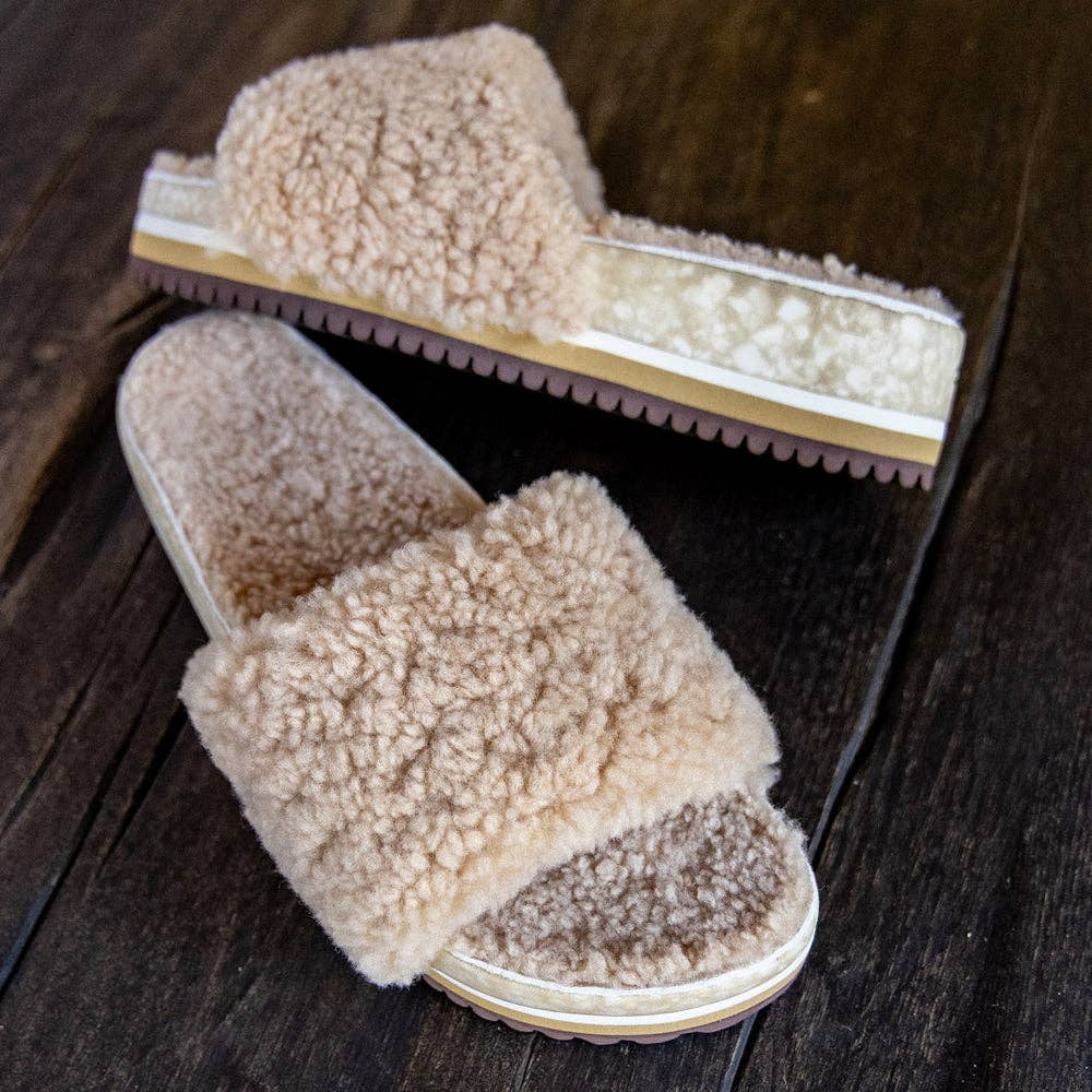 The Cito Slide - Sand: Sand / Women's 9 | Men's 8