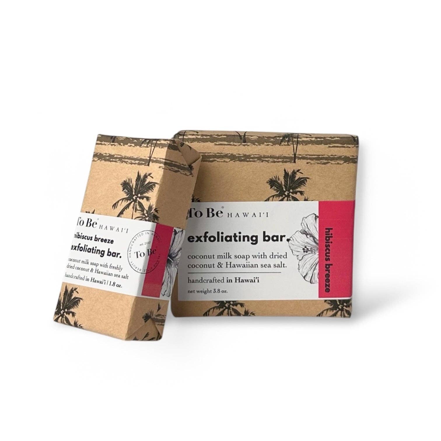 Hibiscus breeze exfoliating bar.: Everyday Deluxe (3.8 oz)
