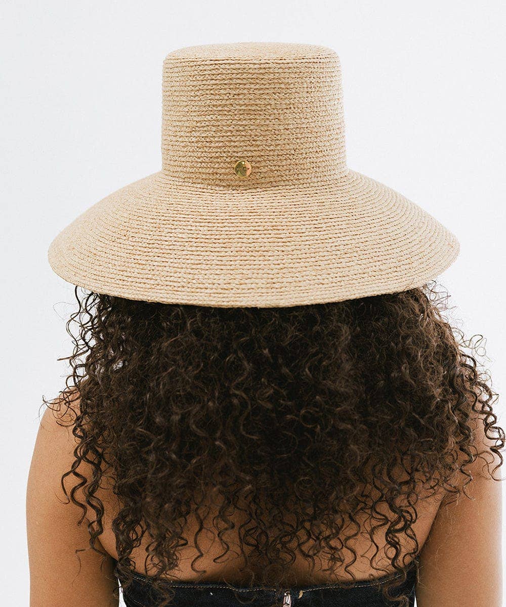 Jolie Packable Straw Bucket Hat