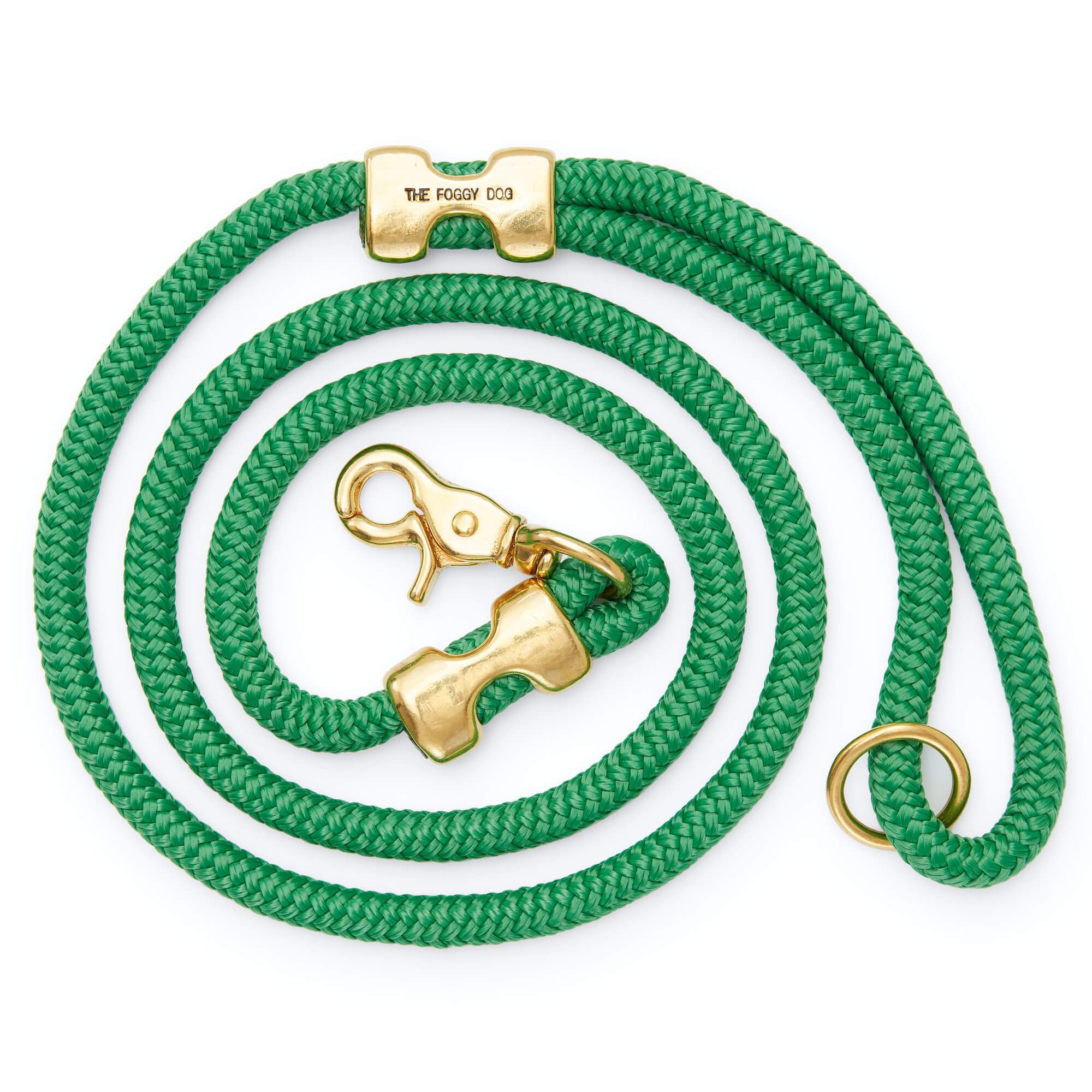 Grass Green Marine Rope Dog Leash: 5 Feet