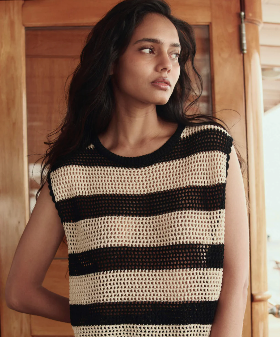 THE CROCHET SWEATER SHELL