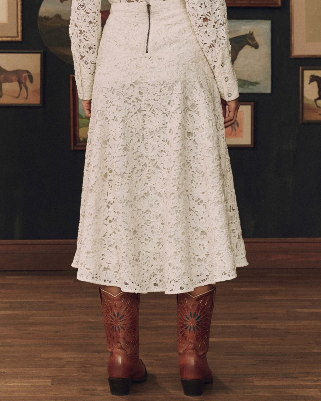The Relic Lace Saddle Skirt