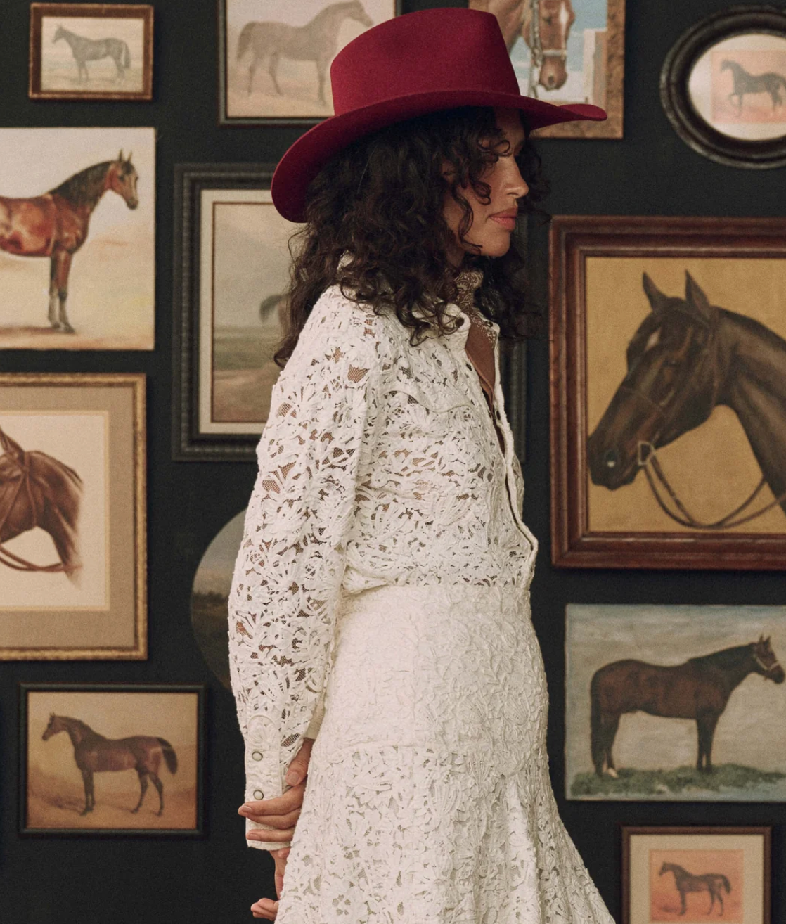 The Relic Lace Western Shirt