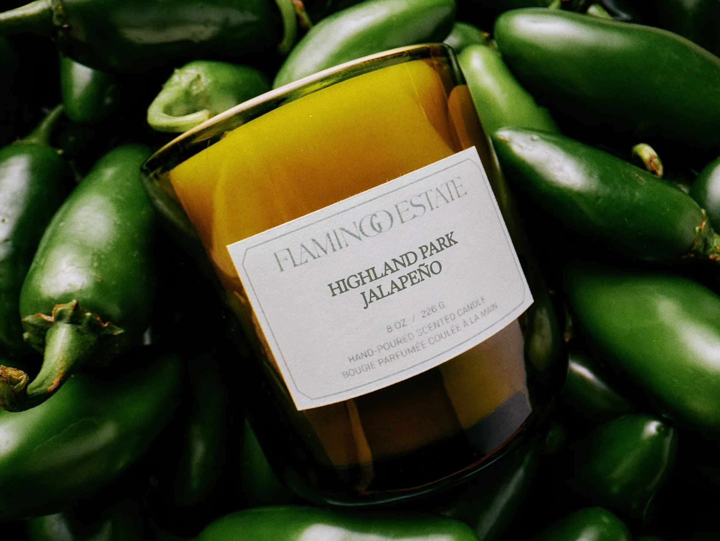 Flamingo Estate l Highland Park Jalapeno Candle