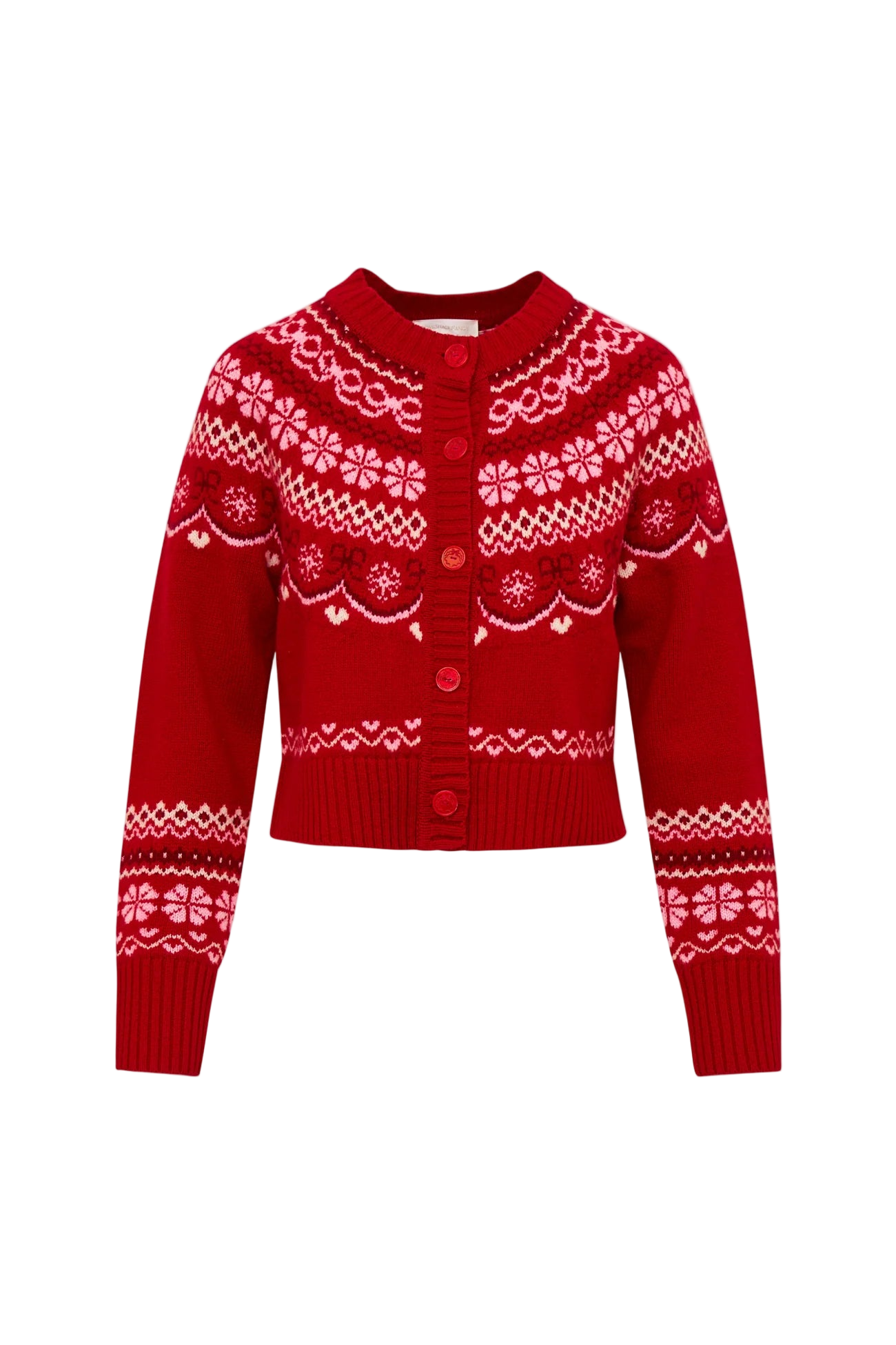 Shantae Wool Fair Isle Cardigan