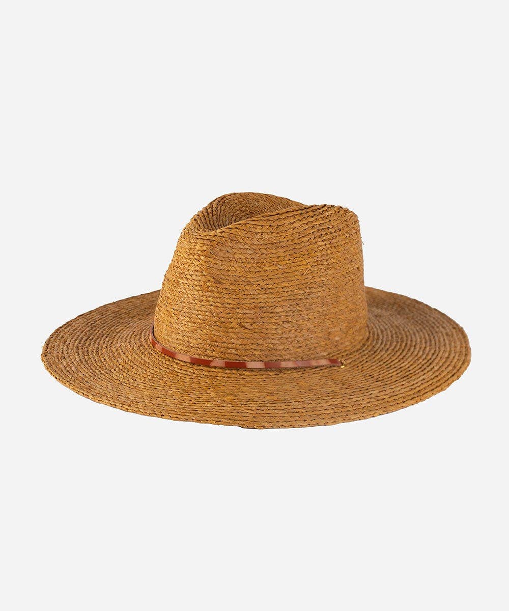 Ozzy Packable Straw Sun Hat: Natural / S/M 57