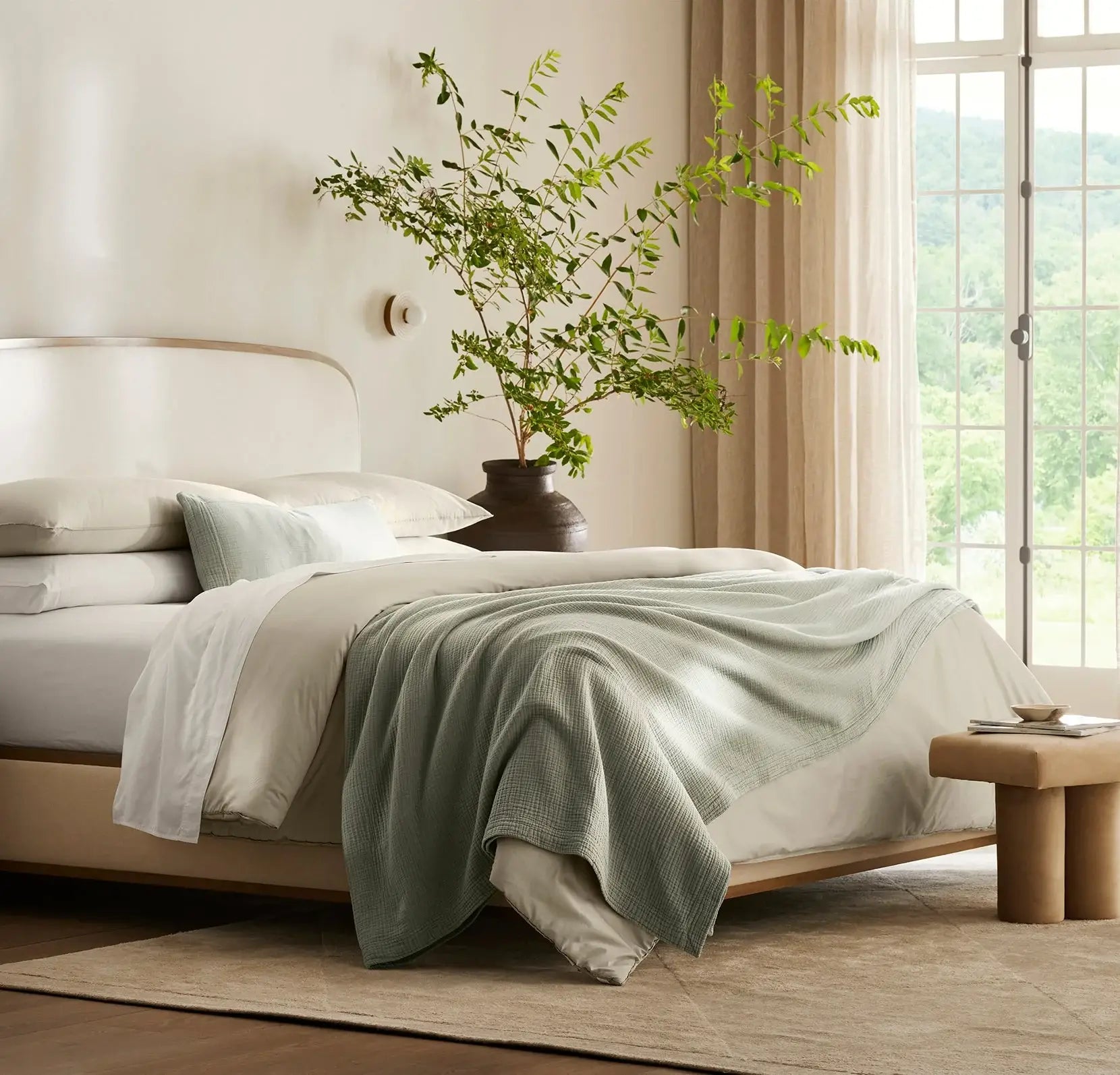 Dream Bed Blanket: White / King/Cal King