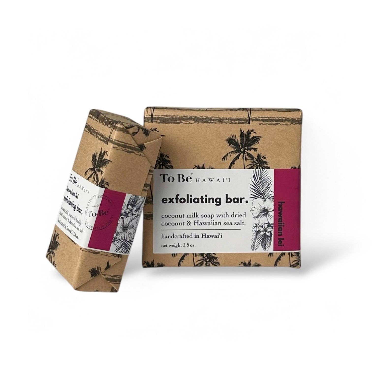 Hawaiian lei exfoliating bar.: Everyday Deluxe (3.8 oz)