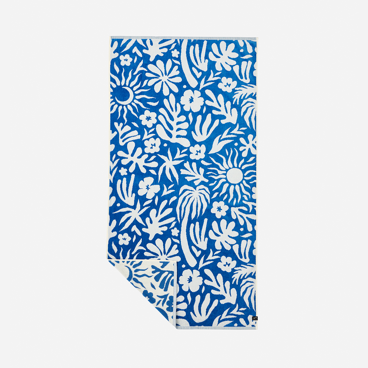 Sunny Premium Woven Towel - Dusty Blue