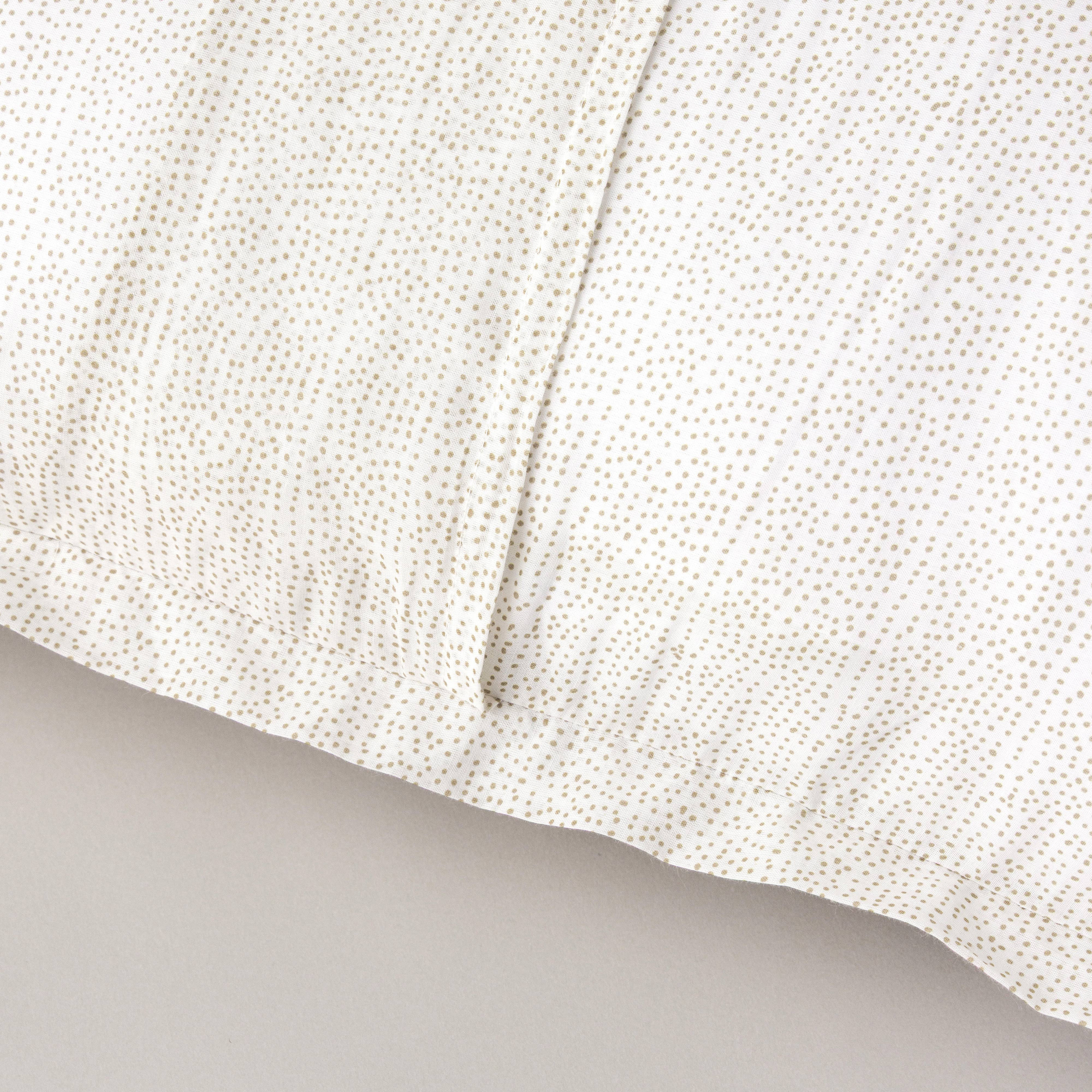 Charlie Block Print Sham: DARK GREEN / KING