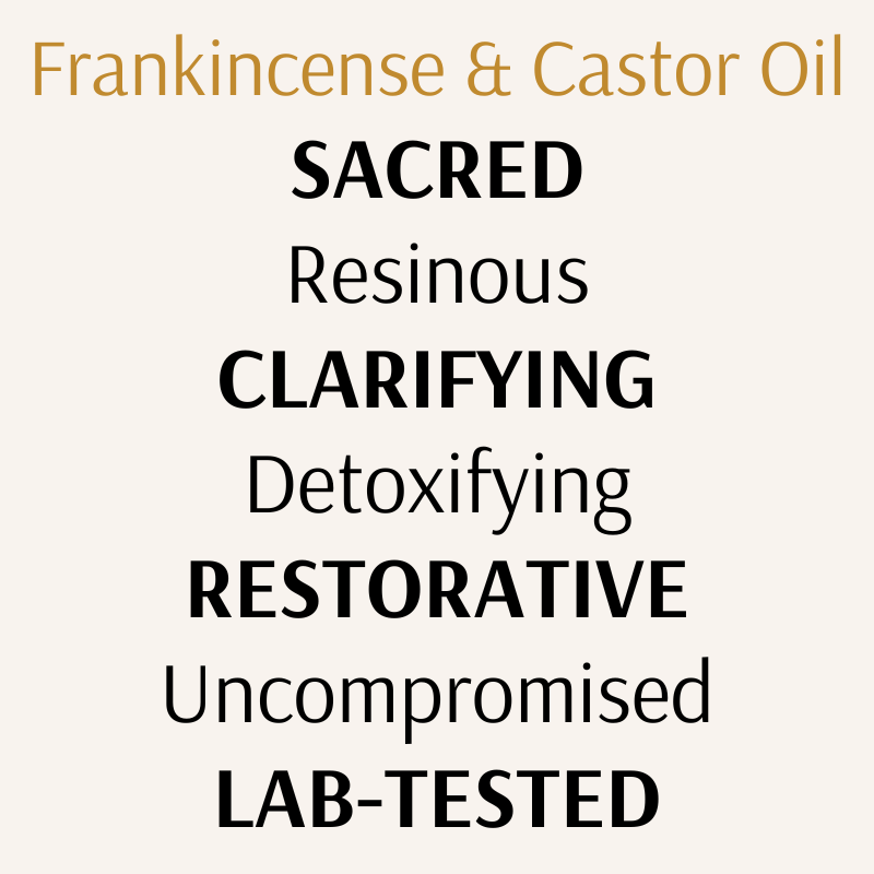 Organic Castor Oil Roll-on With Frankincense