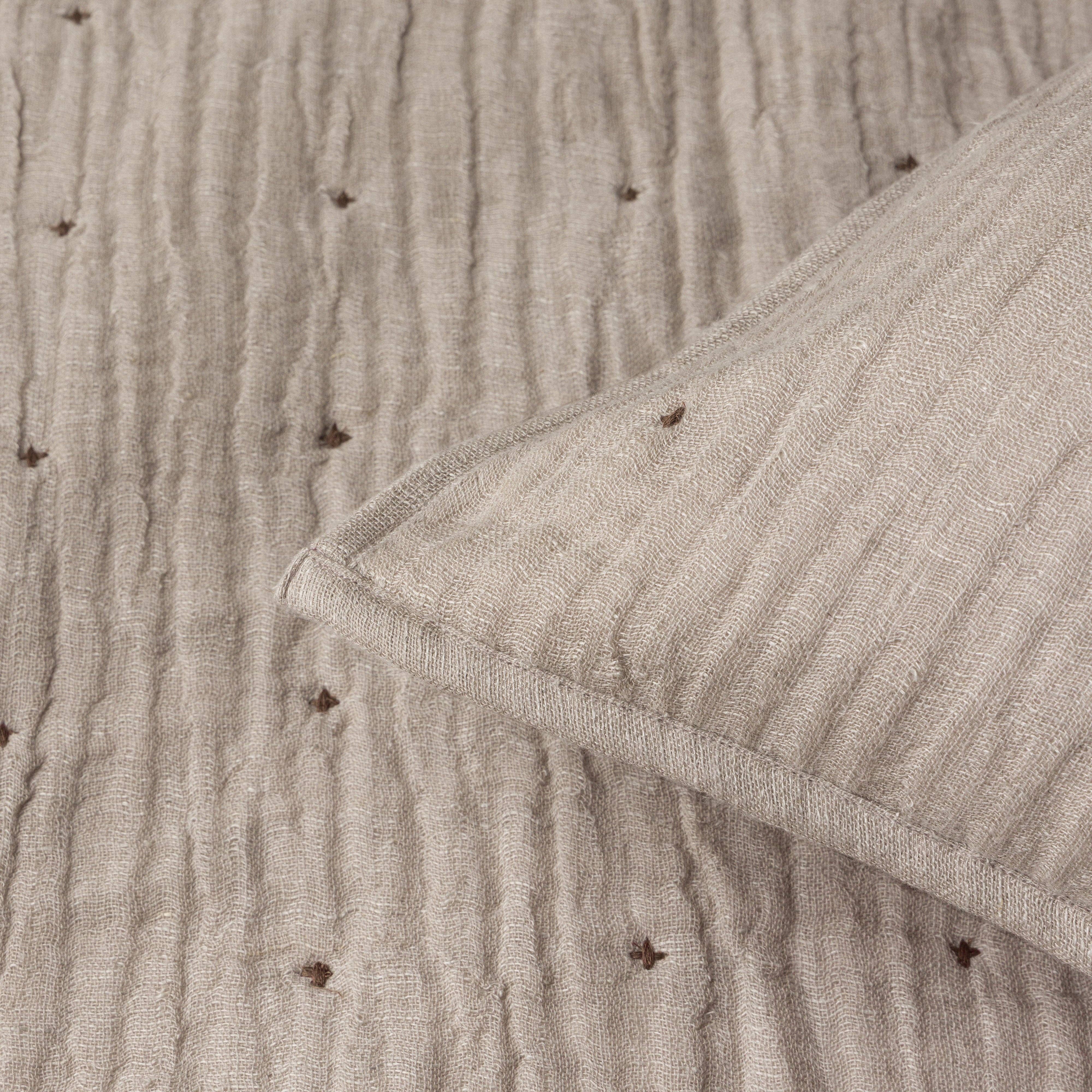 Tack Stitch Quilt NATURAL