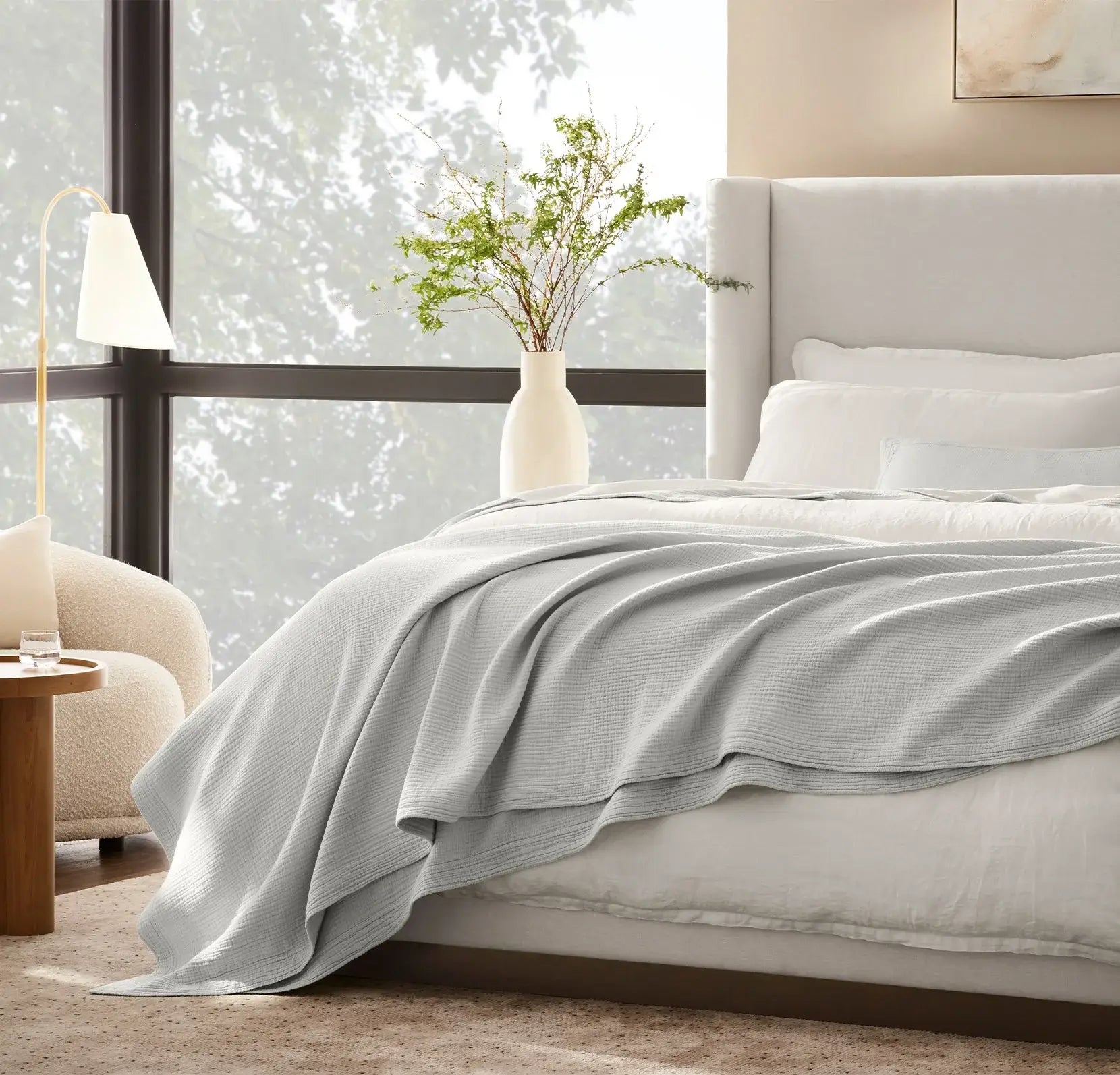 Dream Bed Blanket: White / King/Cal King