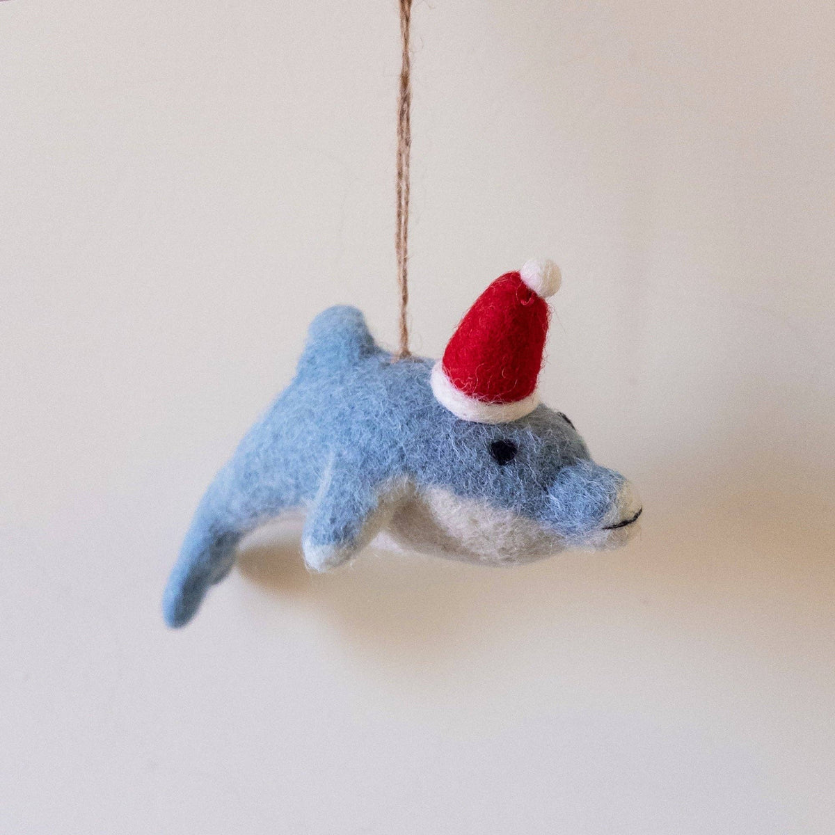 Felt Ornament - Dolphin: No Hat