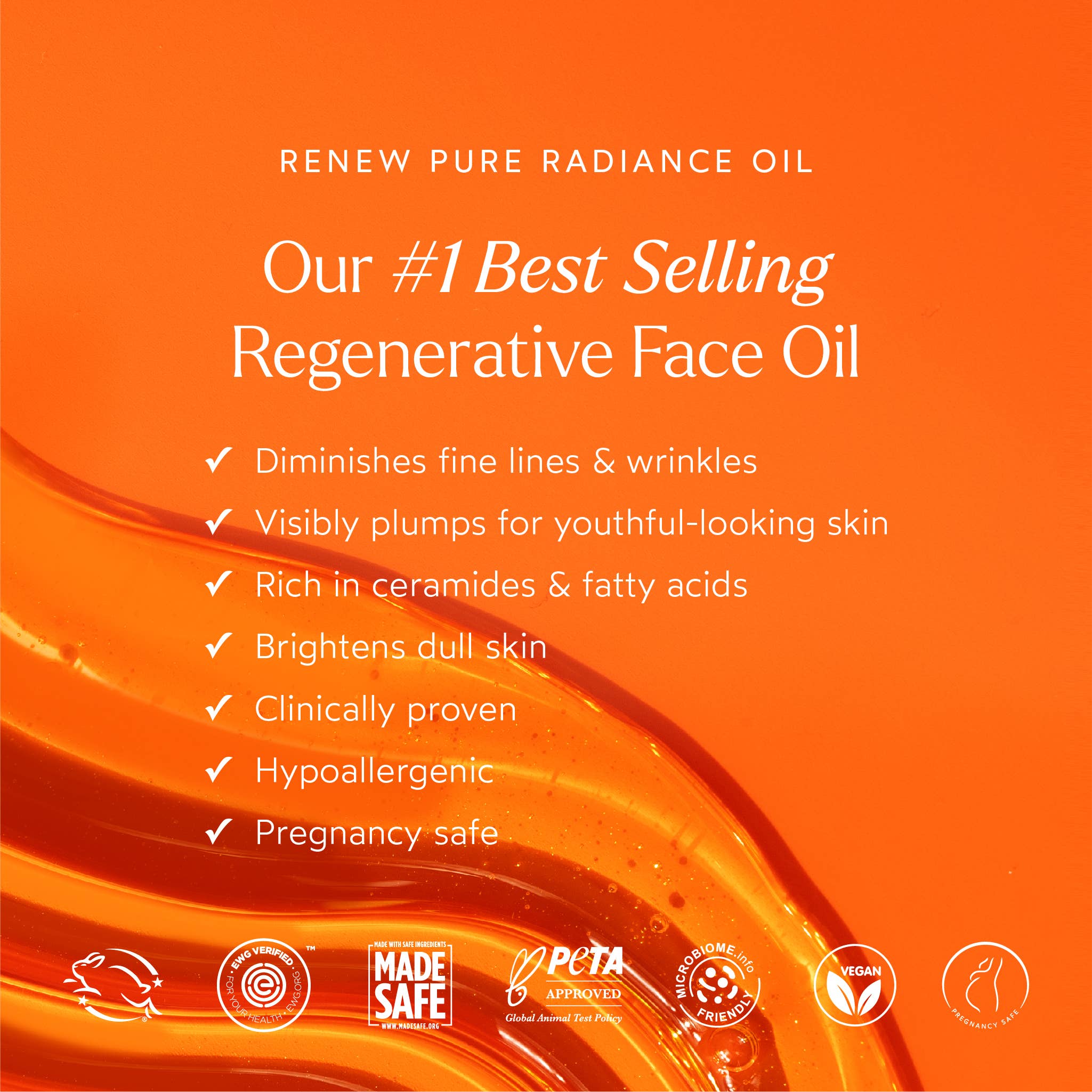 Renew Pure Radiance Hydrating Facial Oil: Full Size (1 fl oz | 30 ml)