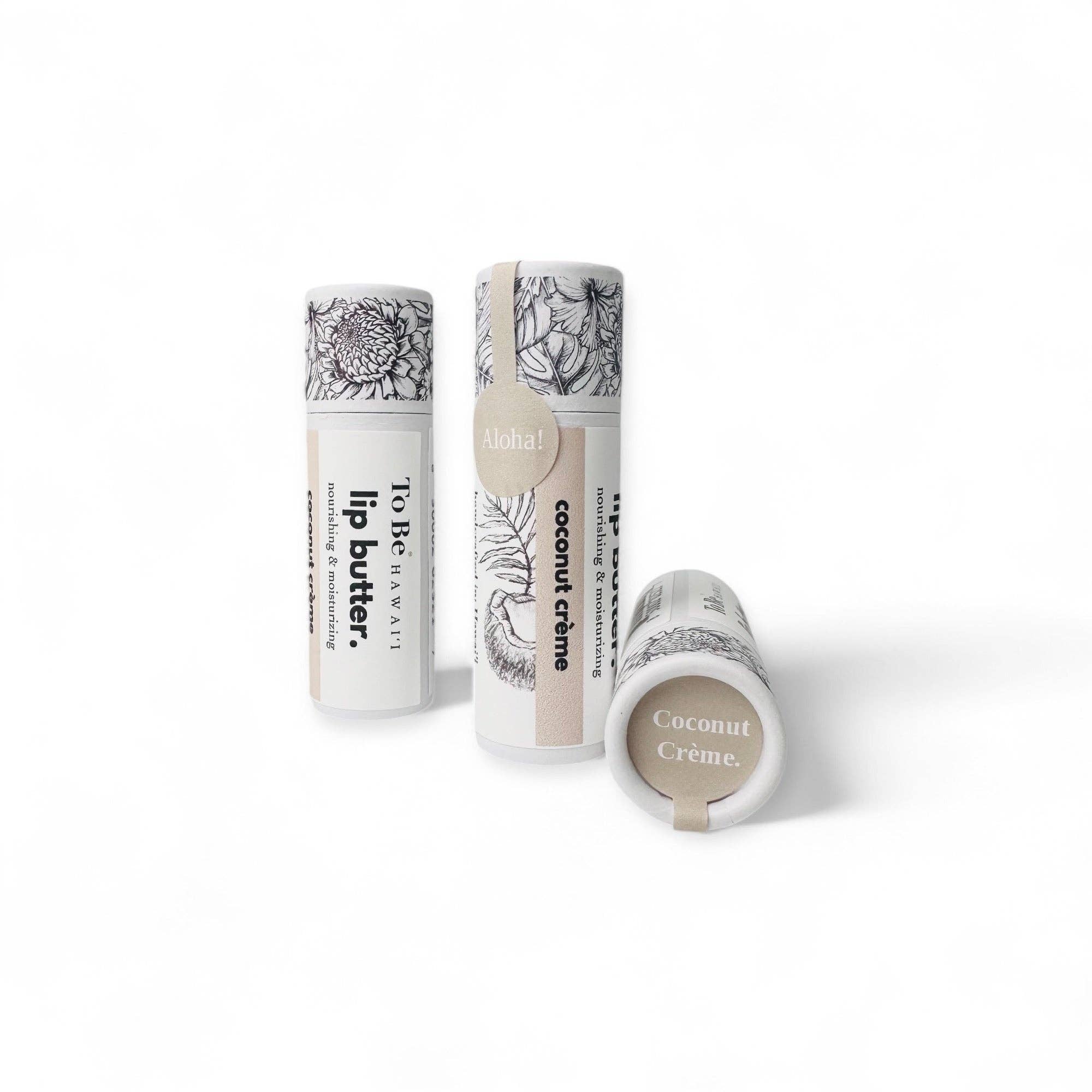 Coconut creme lip butter.