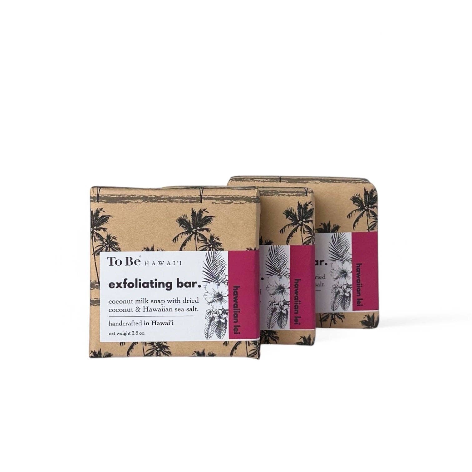 Hawaiian lei exfoliating bar.: Everyday Deluxe (3.8 oz)