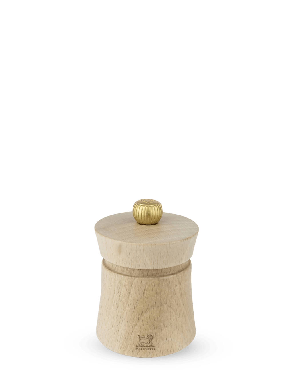 Baya Salt Mill, Wood, Natural, 8 cm - 3in