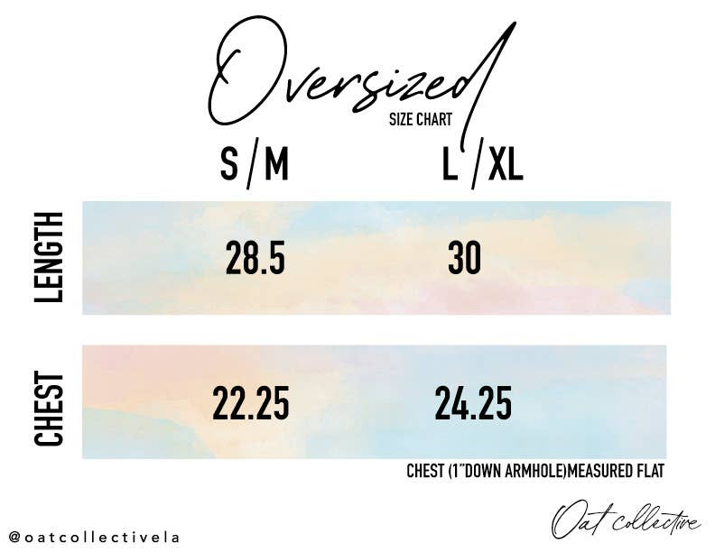 LOVER Oversized Graphic Top: SOFT PINK / S/M