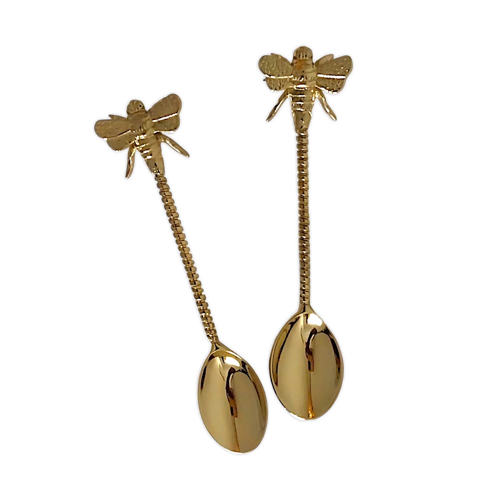 Brass Bee Spoon