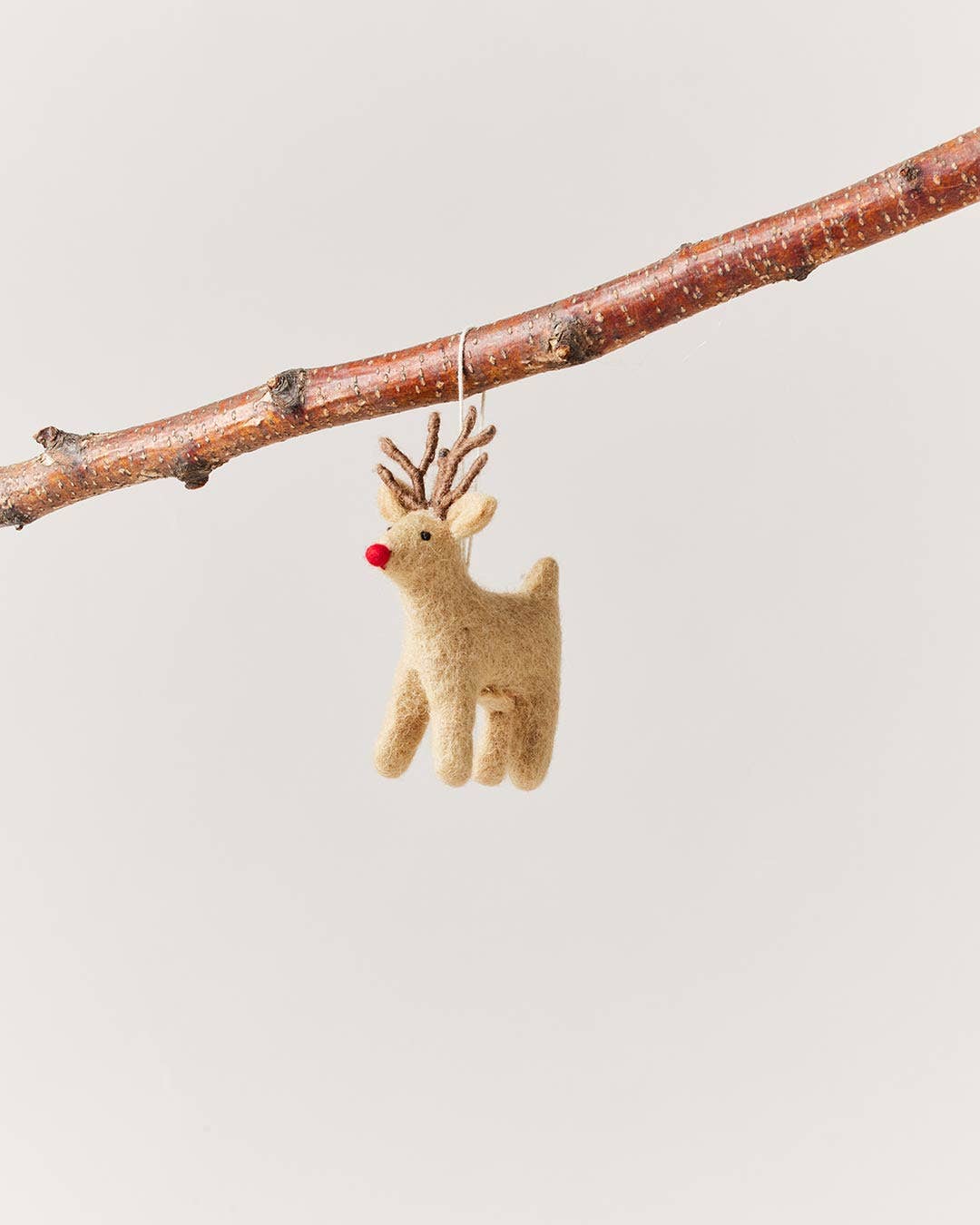 Dash Away Reindeer Ornament: Rudolph