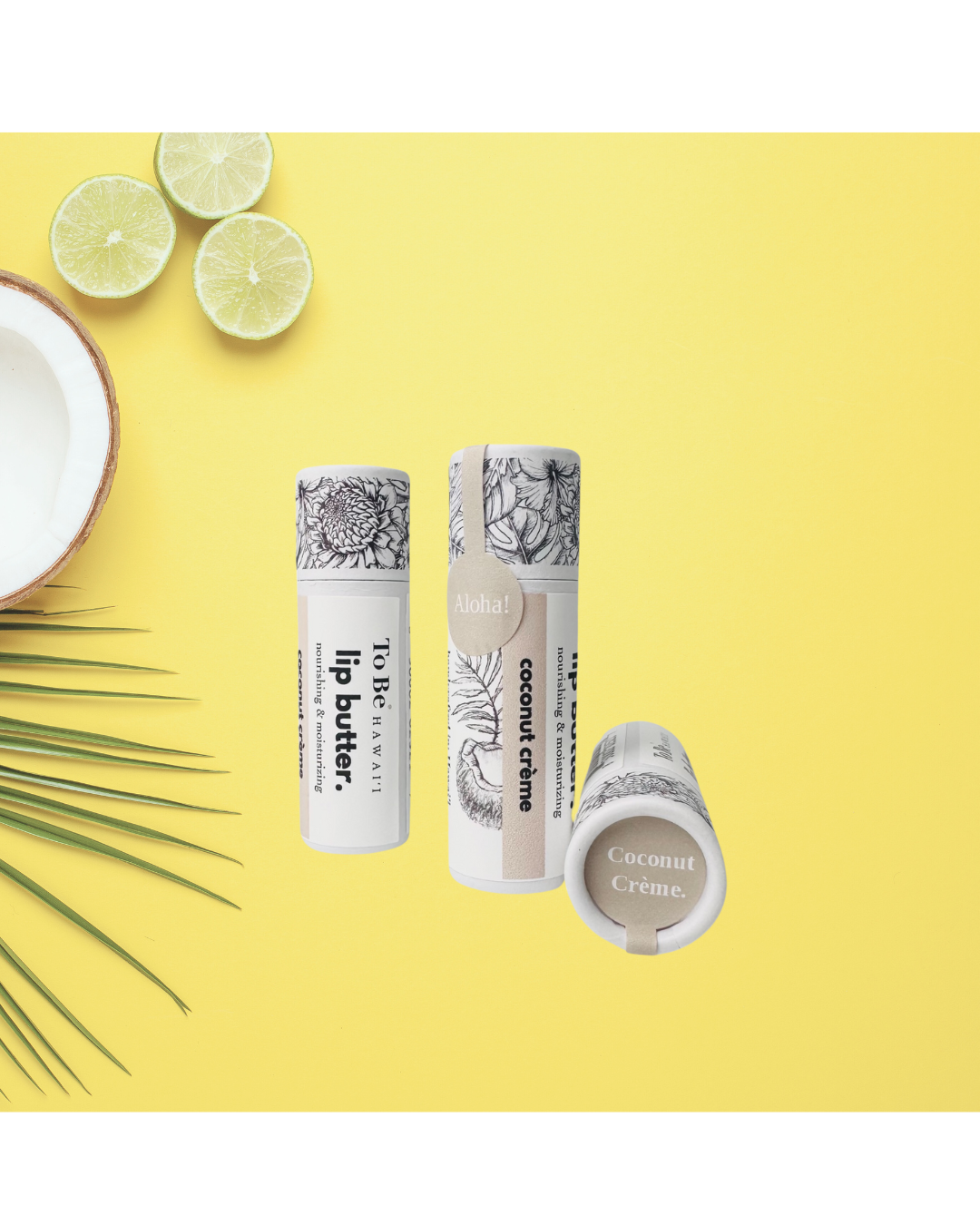 Coconut creme lip butter.