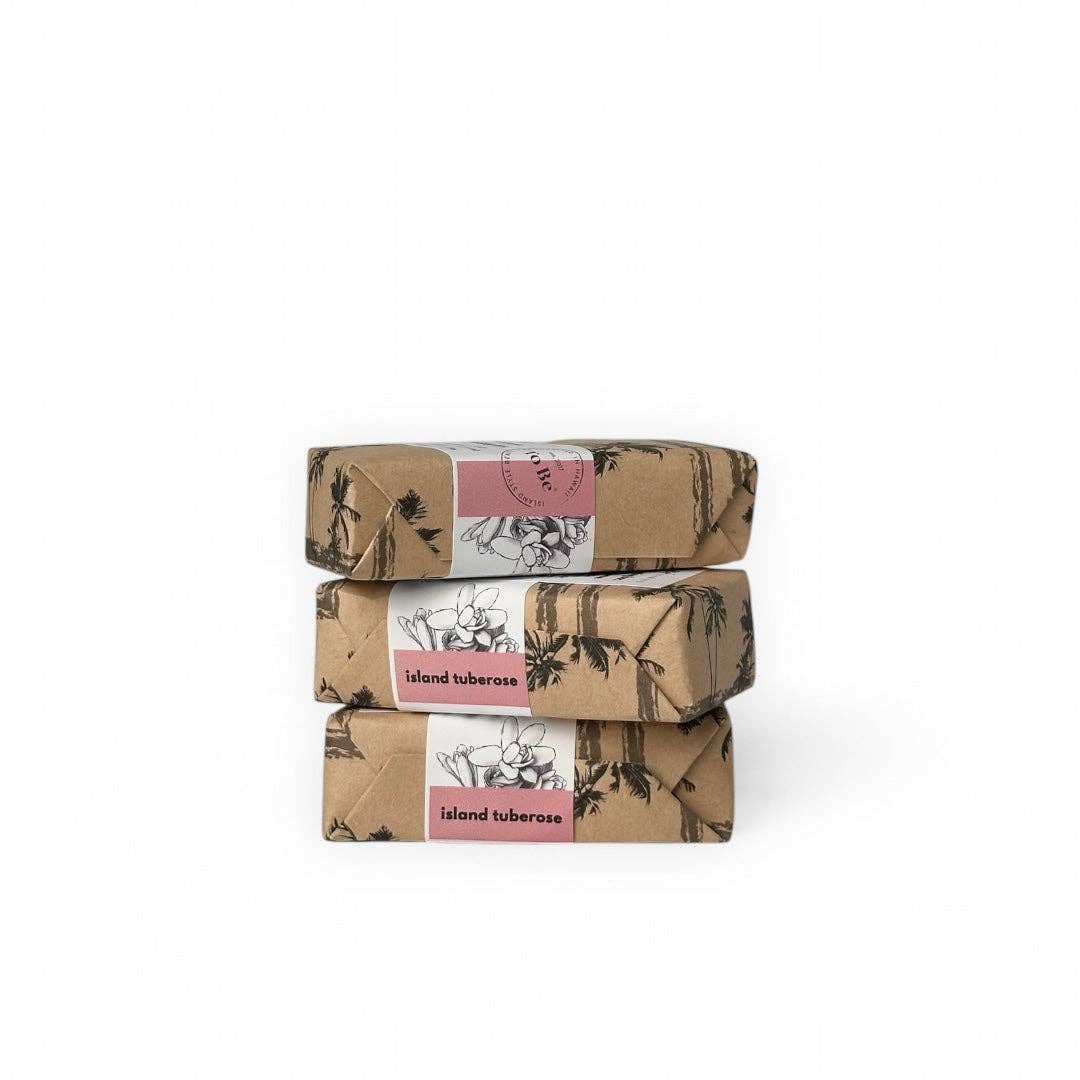 Island tuberose exfoliating bar.: Everyday Deluxe (3.8 oz)