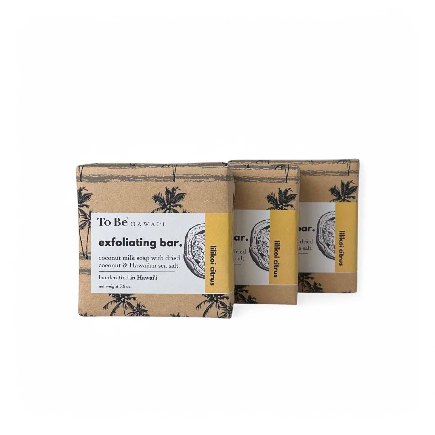 Lilikoi citrus exfoliating bar.: Everyday Deluxe (3.8 oz)