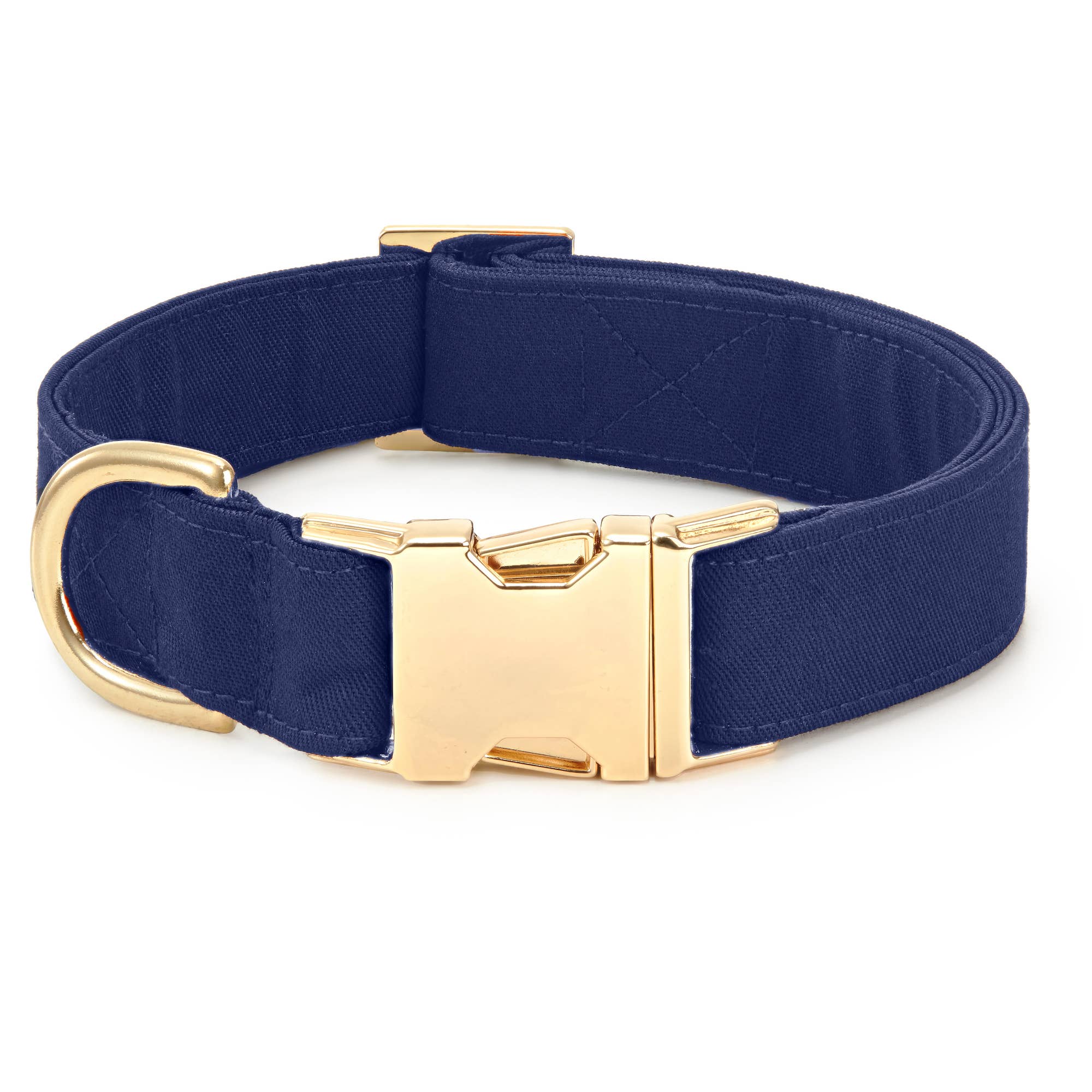 Ocean Dog Collar: S / Gold