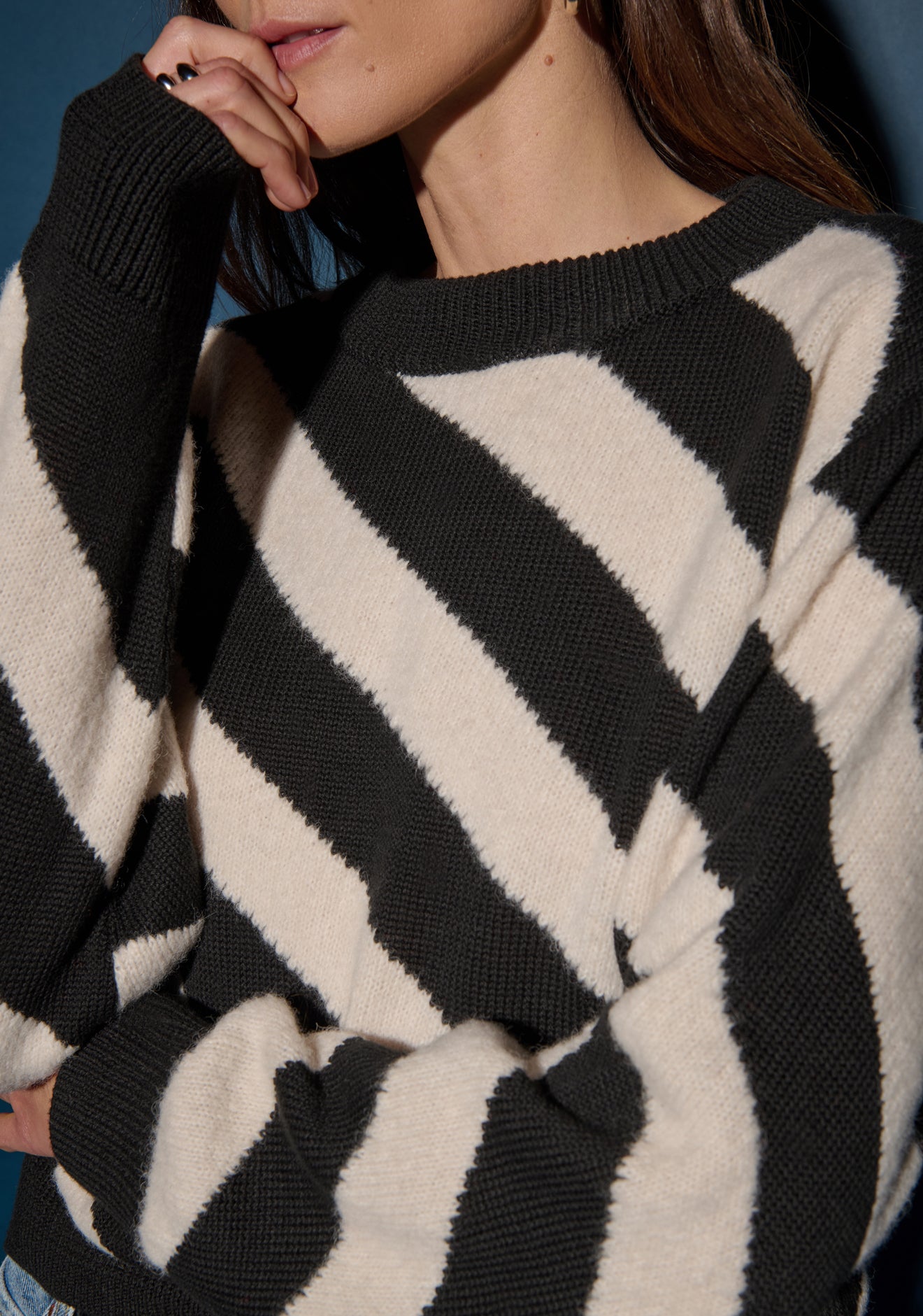 Fabienne Stripe Sweater