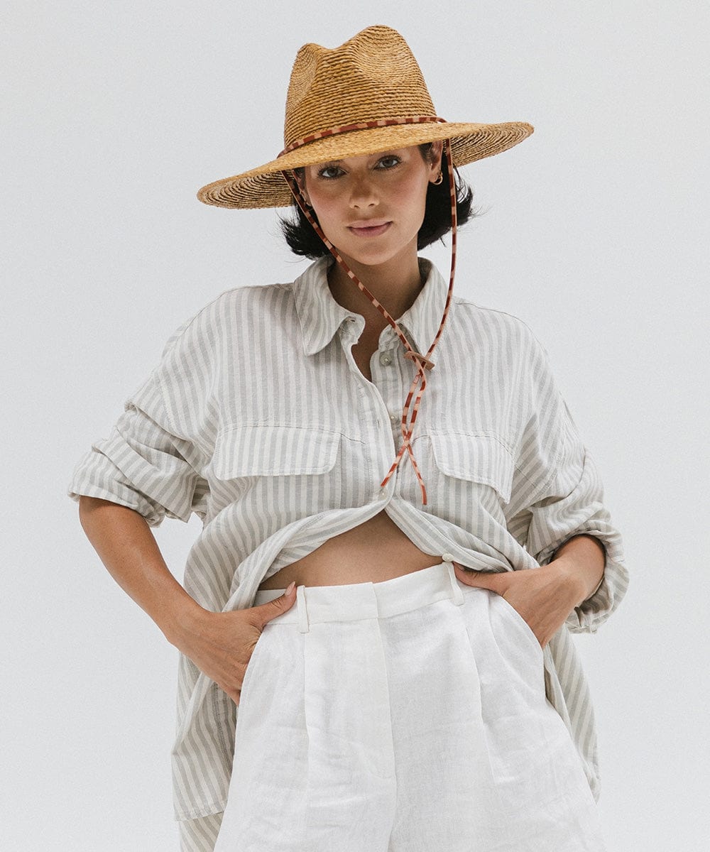 Ozzy Packable Straw Sun Hat