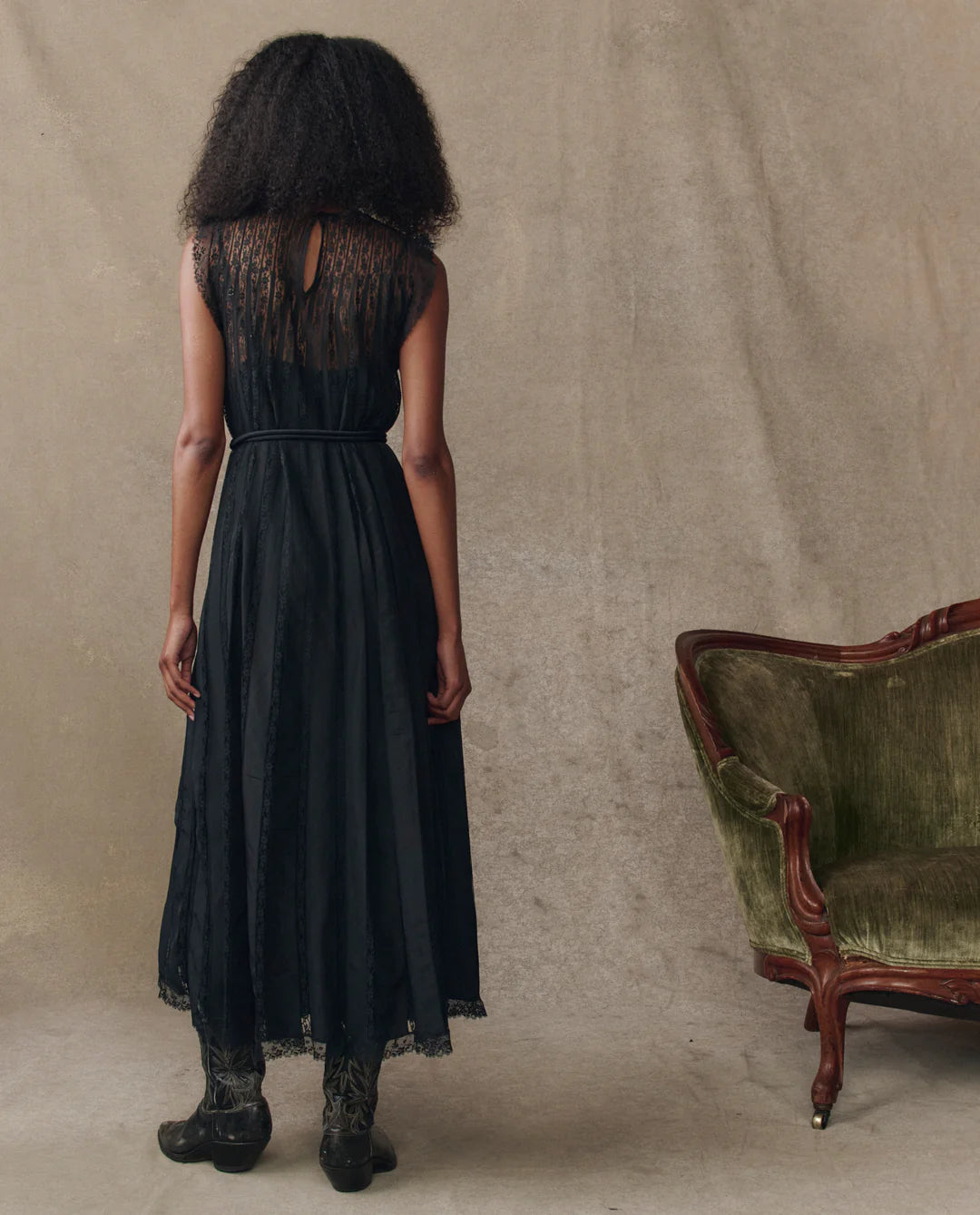 The Keepsake Lace Column Dress