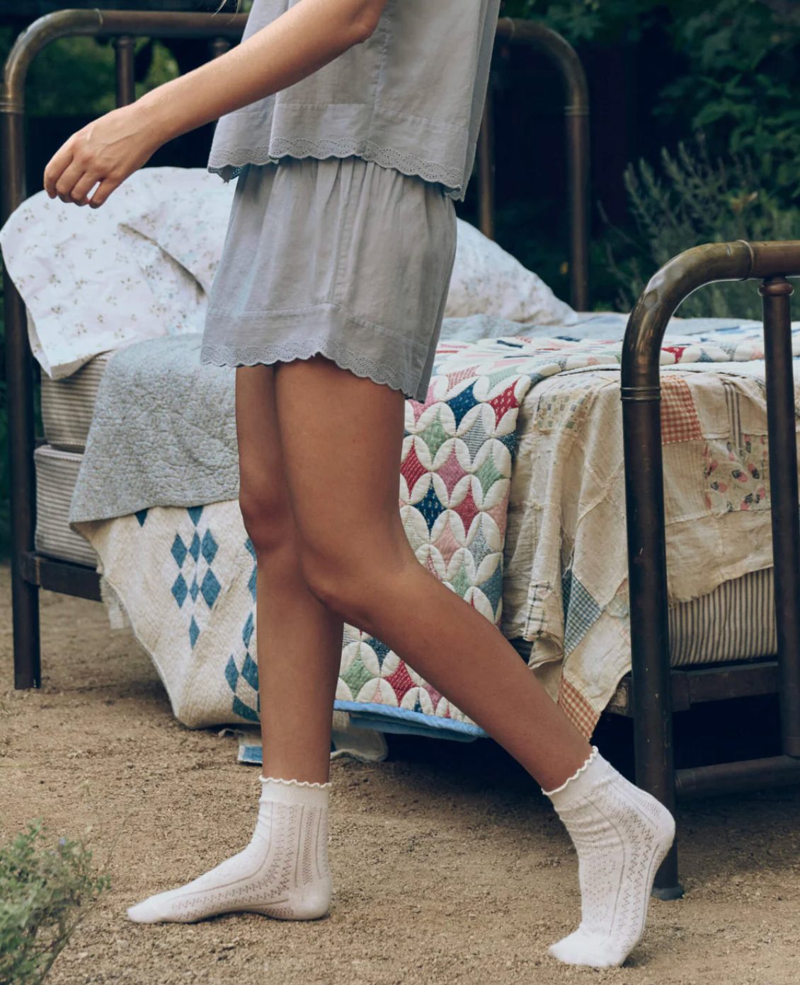 THE EYELET TAP SHORT
