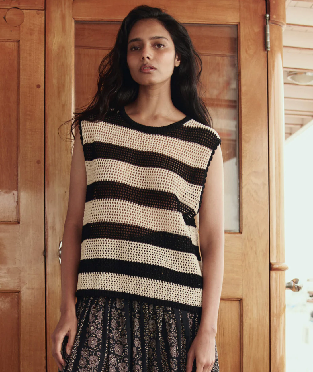 THE CROCHET SWEATER SHELL