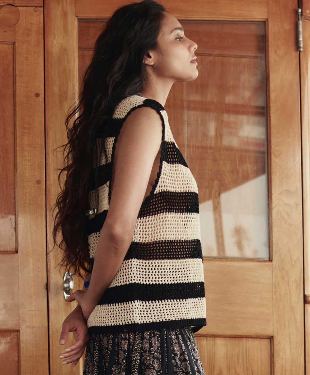 THE CROCHET SWEATER SHELL
