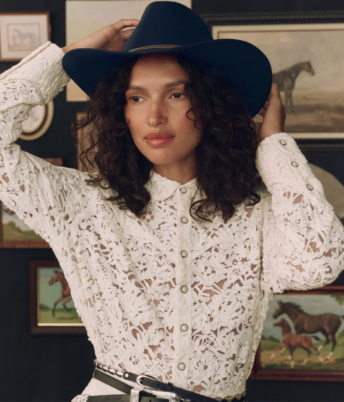 The Relic Lace Western Shirt