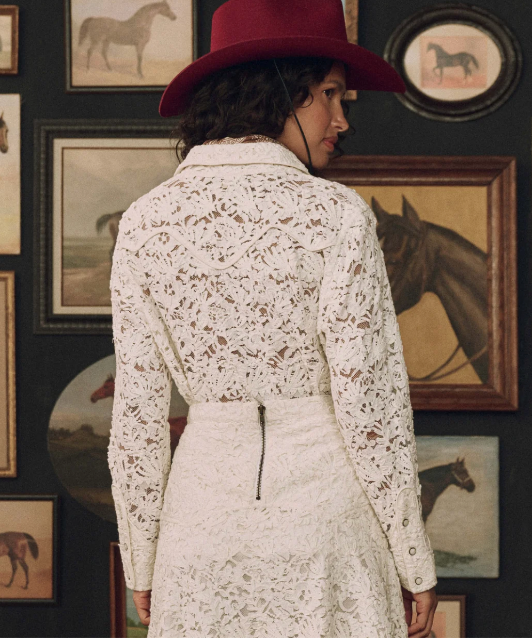 The Relic Lace Western Shirt