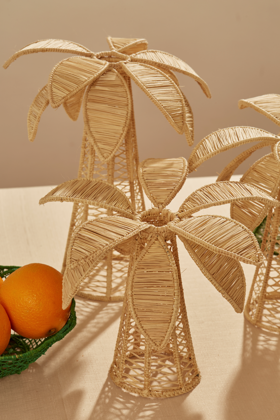 Palm Tree Candle Holder