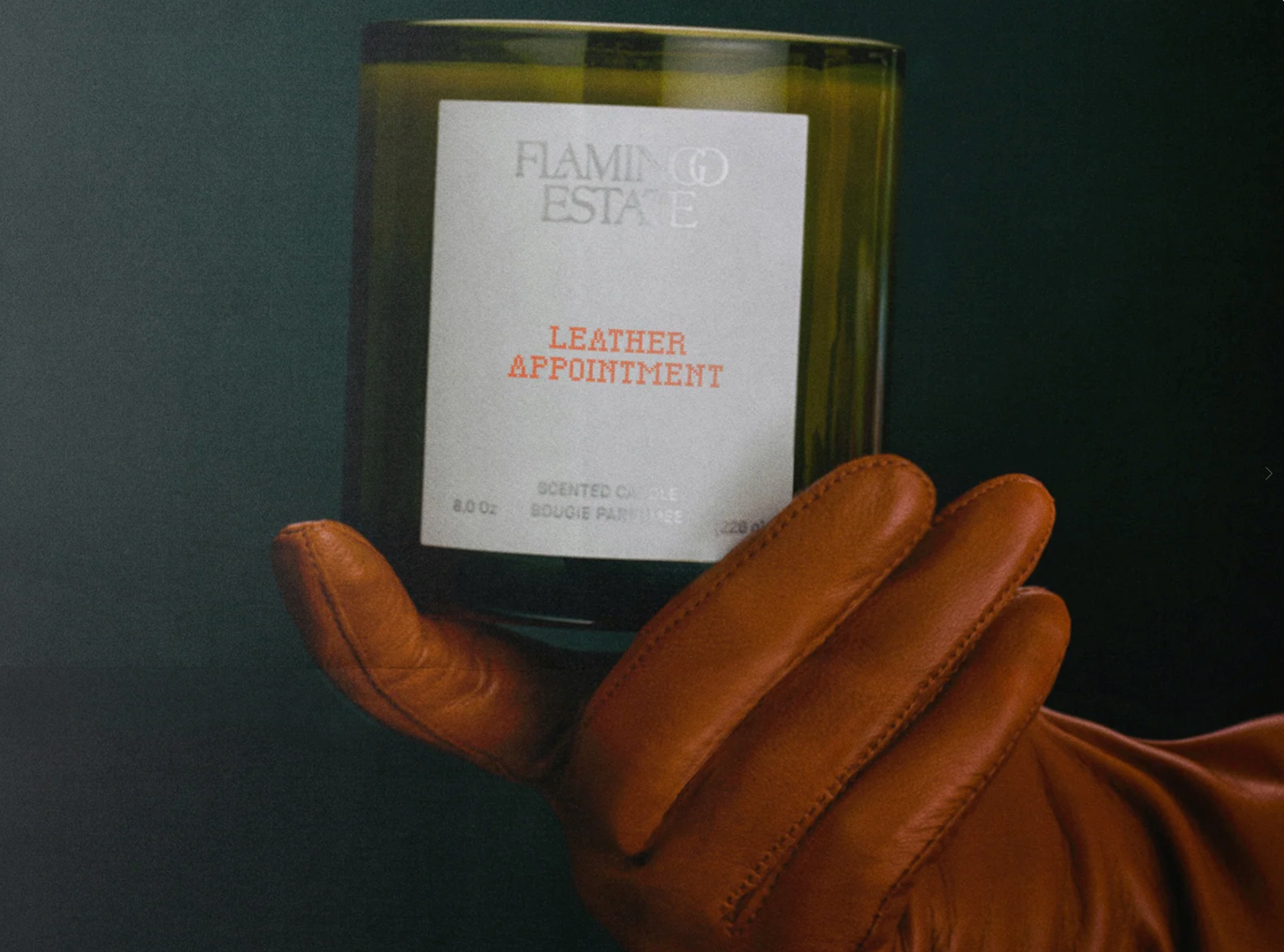 Leather Appointment Candle