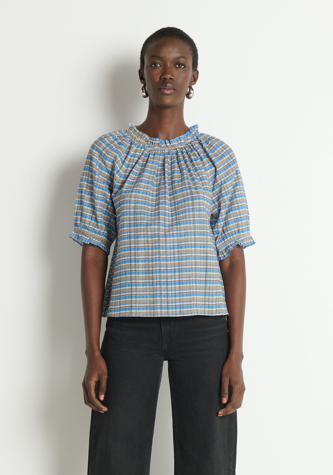 Whitney Ruffle Top