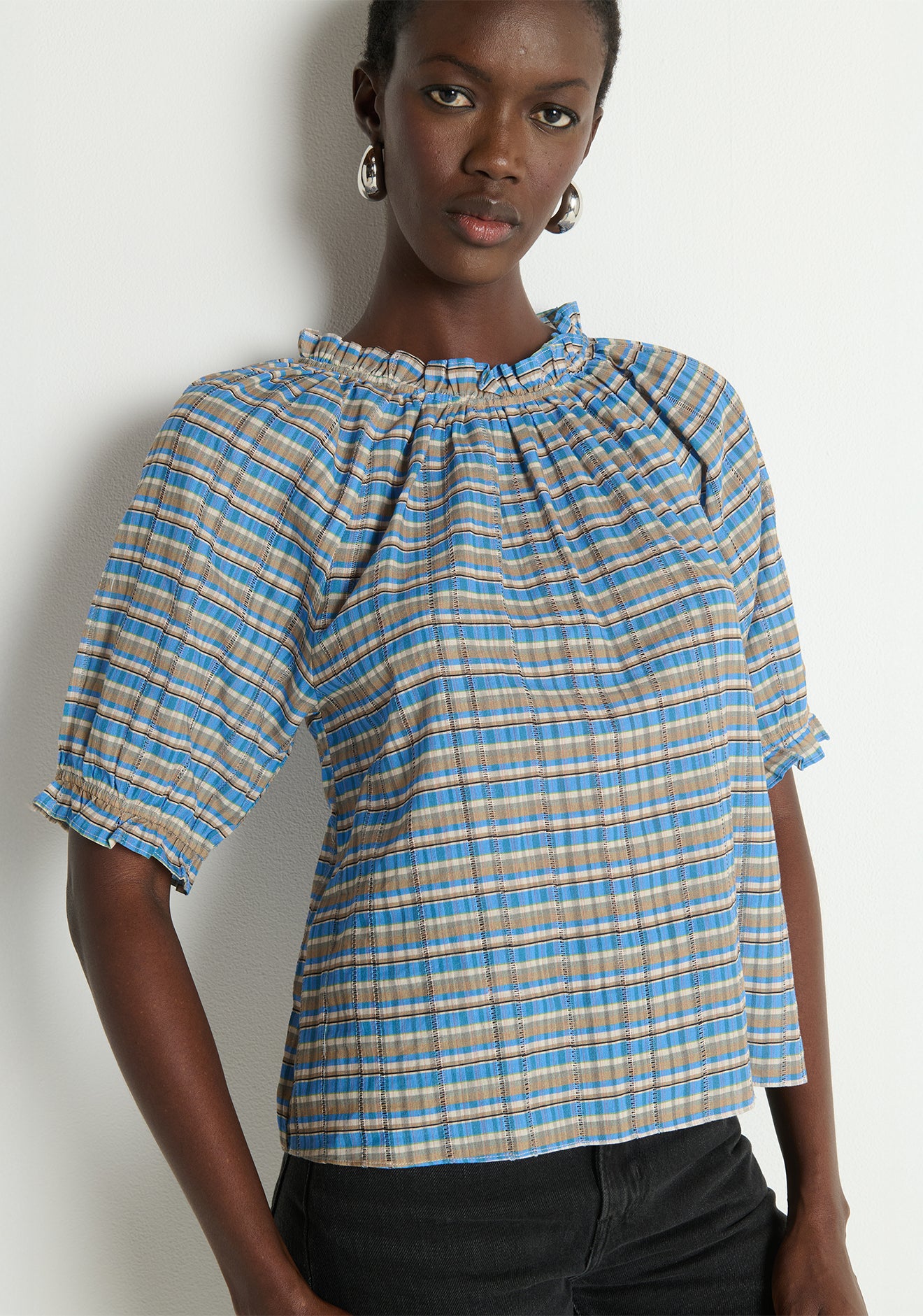 Whitney Ruffle Top