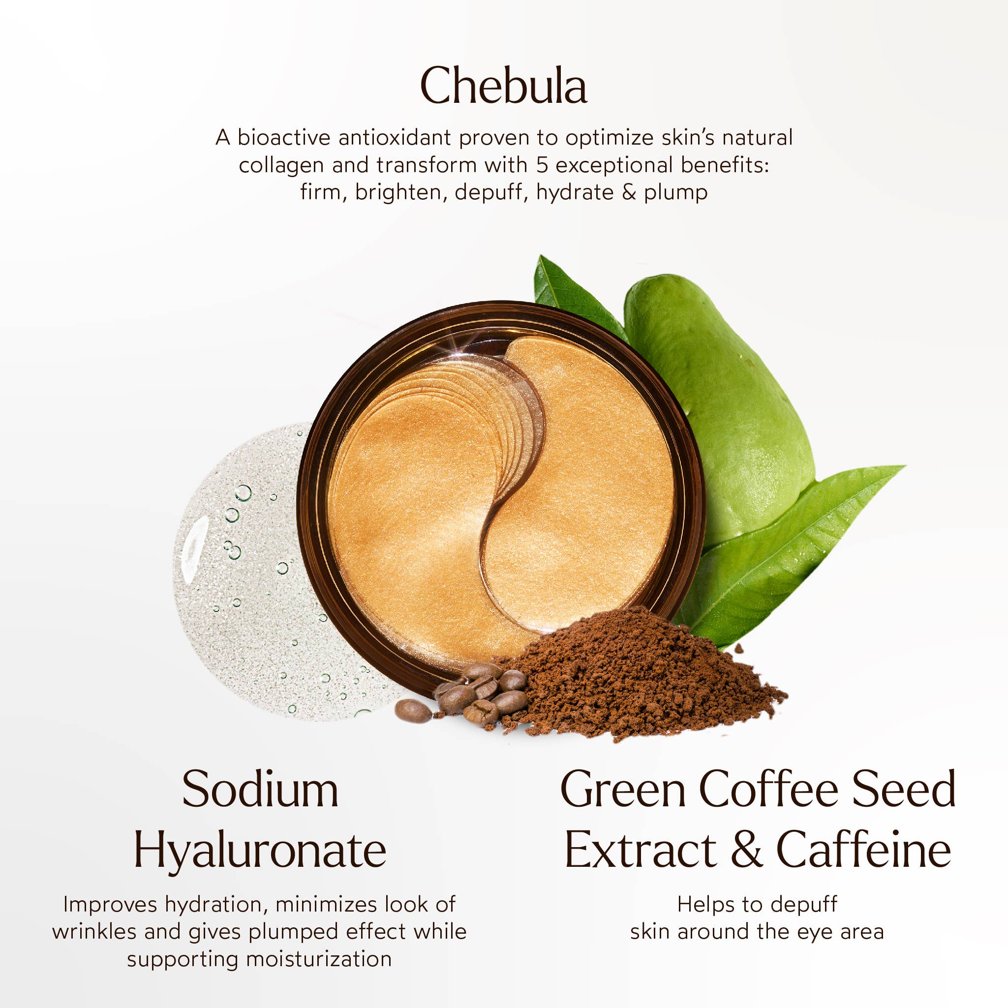 Brightening Chebula Under Eye Patches: Full Size (25 pairs)