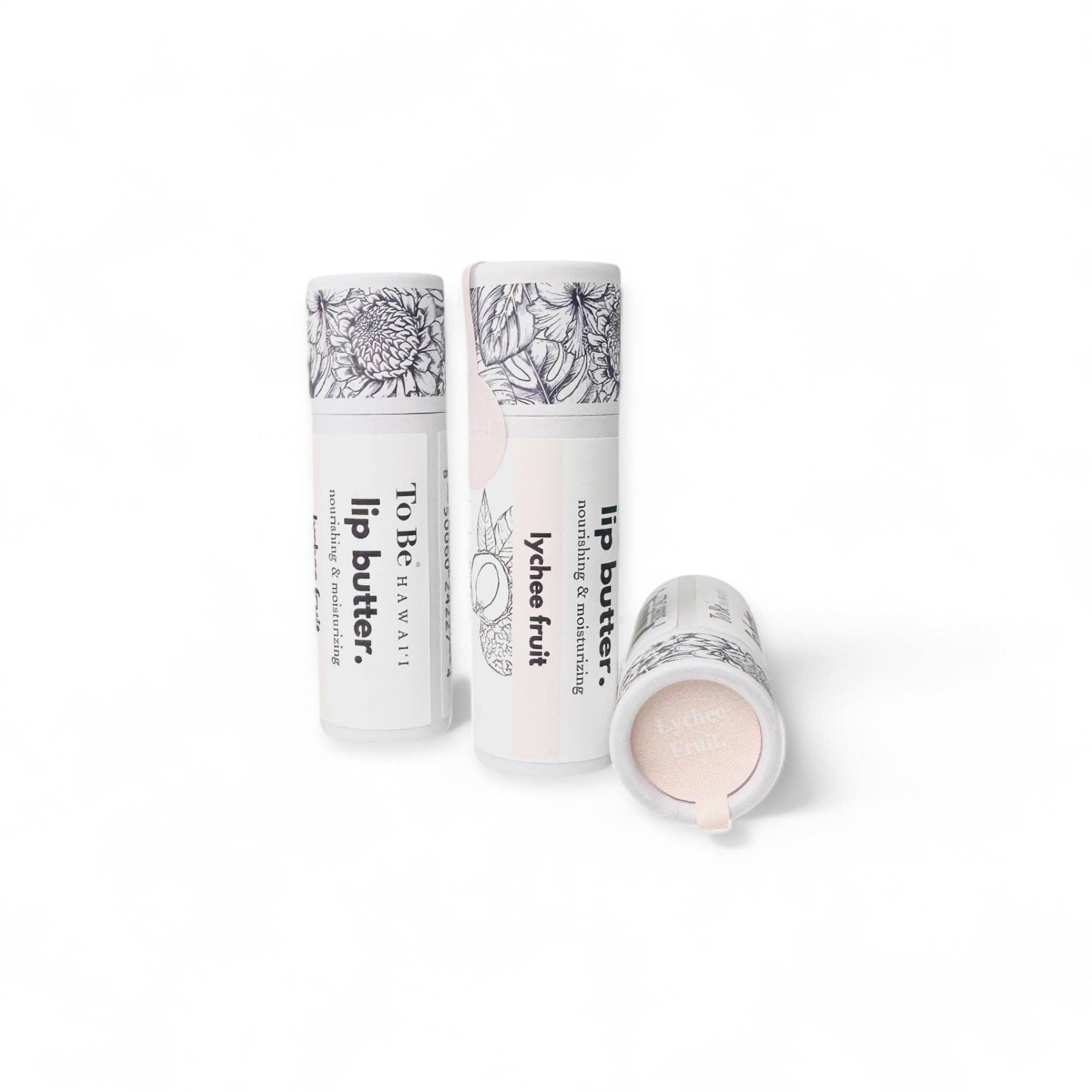 Lychee fruit lip butter