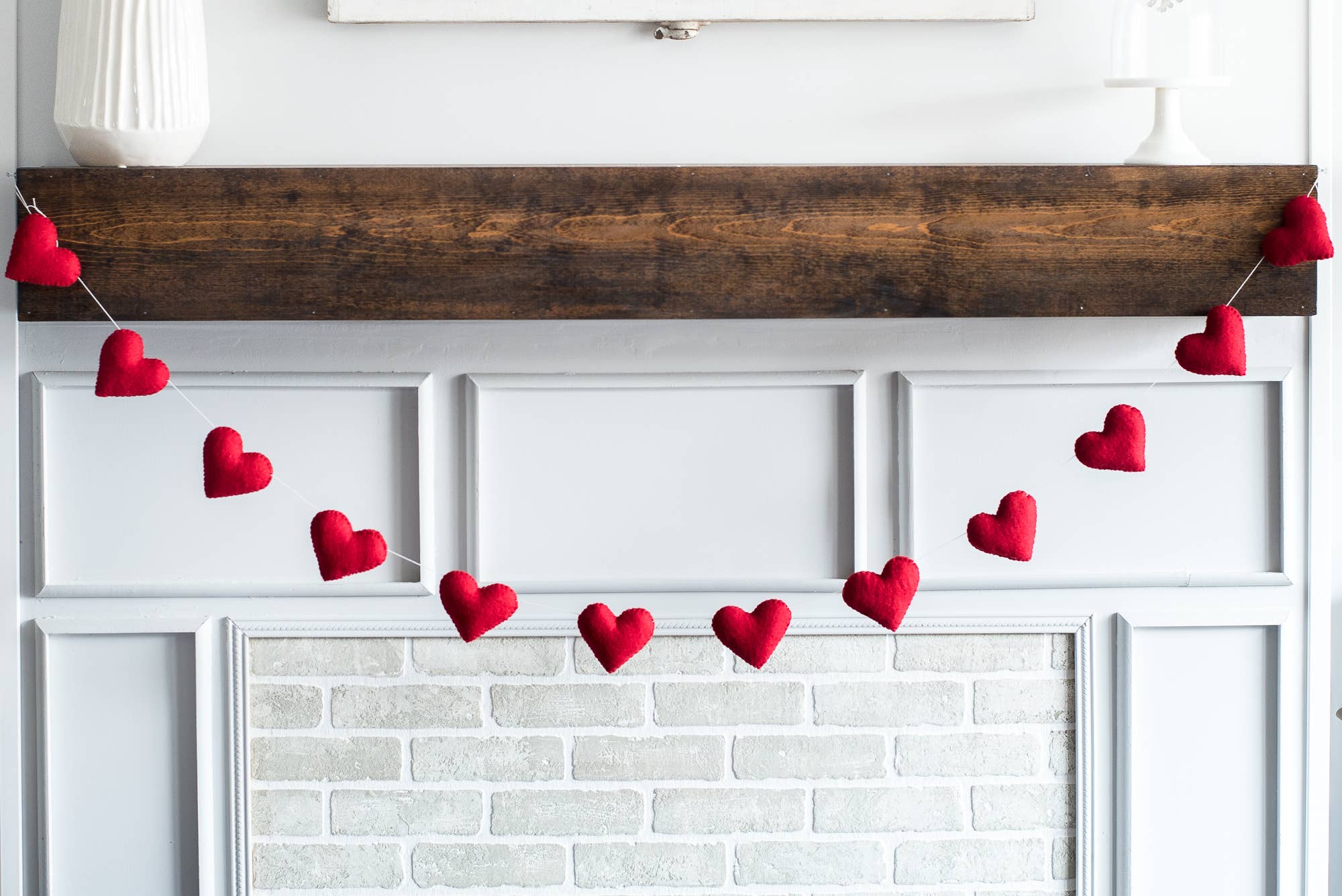 (Red) Heart Garland - Valentine's Banner
