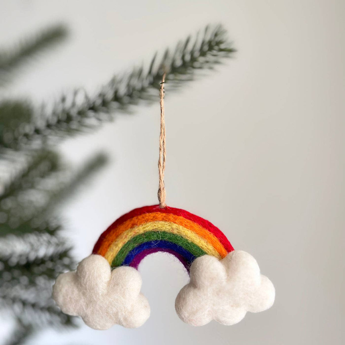 Felt Ornament - Rainbow: Rainbow